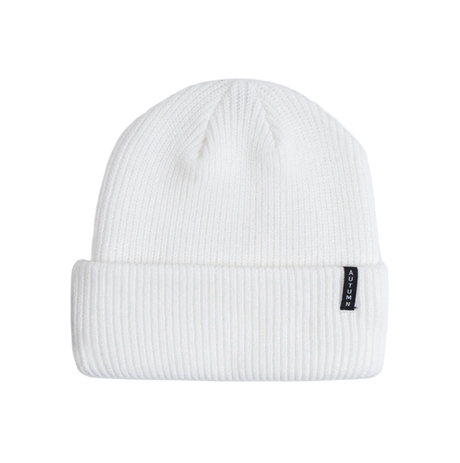 Autumn Select Solid Beanie White