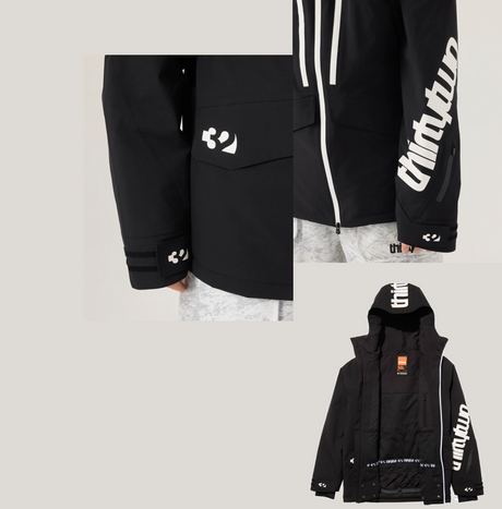 ThirtyTwo 32 Lashed Insulated Jacket Black