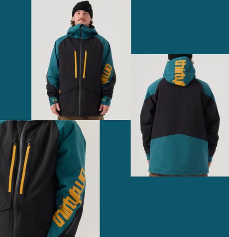 ThirtyTwo 32 Lashed Insulated Jacket Dark Teal