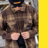 ThirtyTwo 32 Rest Stop Shirt Tobacco