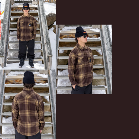ThirtyTwo 32 Rest Stop Shirt Tobacco