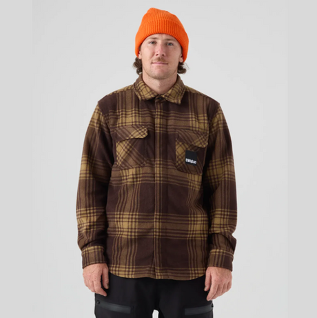ThirtyTwo 32 Rest Stop Shirt Tobacco