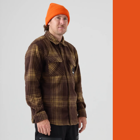 ThirtyTwo 32 Rest Stop Shirt Tobacco