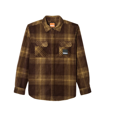 ThirtyTwo 32 Rest Stop Shirt Tobacco L