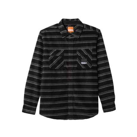 ThirtyTwo 32 Rest Stop Shirt Black Tan L