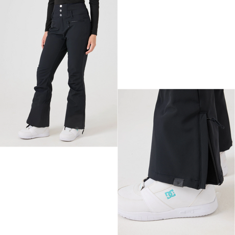 Roxy Rising High Snow Pants Black