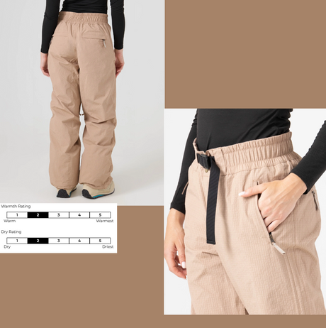 Roxy Bleeker Snow Pants Chanerelle