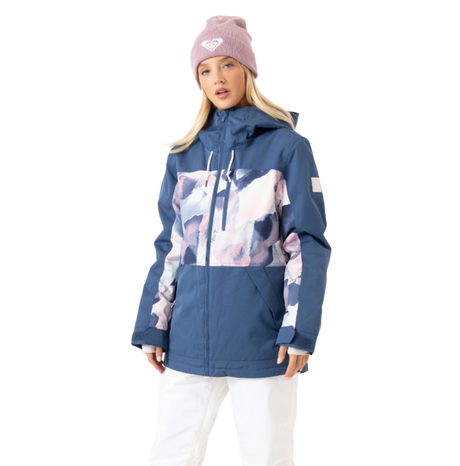 Roxy Presence Parka Snow Jacket Ensign Blue M