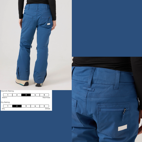 Roxy Nadia Snow Pants Ensign Blue