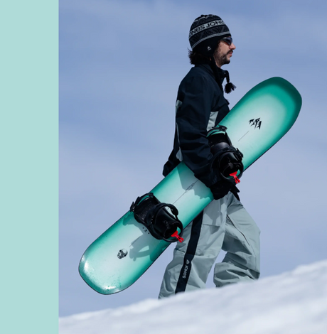 Jones TwinCraft Snowboard 2027 Blue Green 146