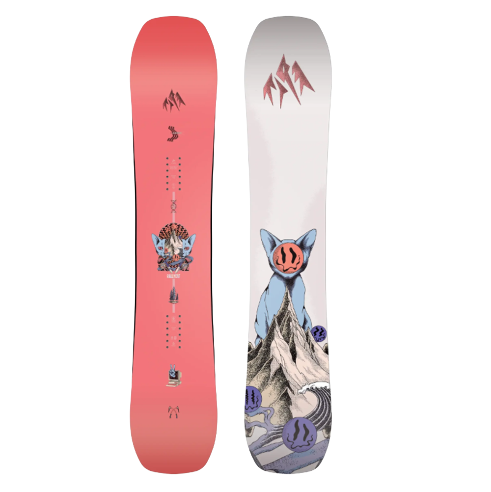 Jones Rally Cat Snowboard 2027 Womens Coral 145