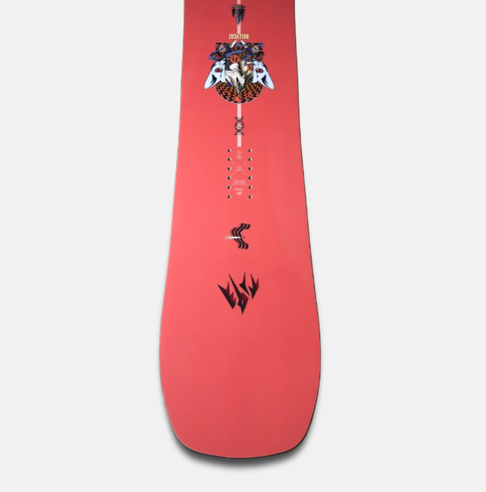 Jones Rally Cat Snowboard 2027 Womens Coral 145