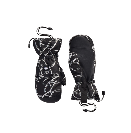 686 Lander Mitts Black Wire