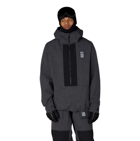 686 Ghost 2.5L Anorak Jacket Black Denim