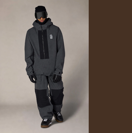 686 Ghost 2.5L Anorak Jacket Black Denim