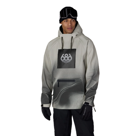 686 Waterproof Hoody Limestone Burnt Dunes Small