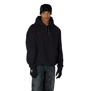 686 Waterproof Team Hoody Black