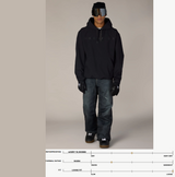 686 Waterproof Team Hoody Black
