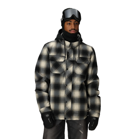 686 Woodland Insulated Jacket Limestone Plaid L