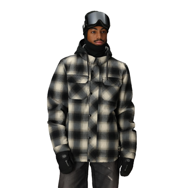 686 Woodland Insulated Jacket Limestone Plaid