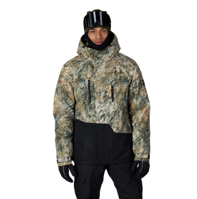 686 Geo Insulated Jacket Khaki Color Block