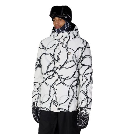 686 Foundation Insulated Jacket White Wire S