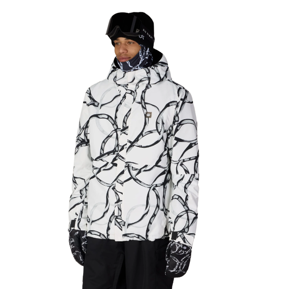 686 Foundation Insulated Jacket White Wire