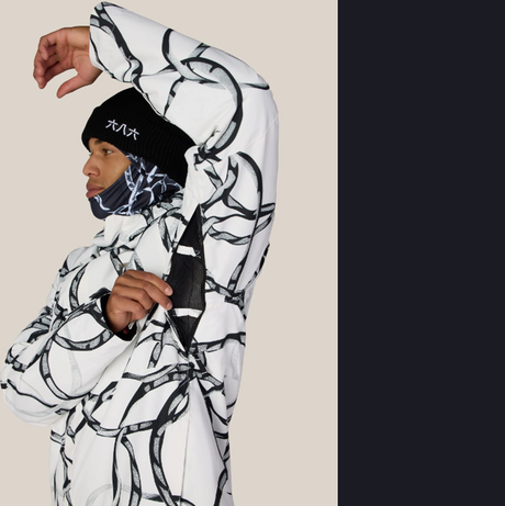 686 Foundation Insulated Jacket White Wire