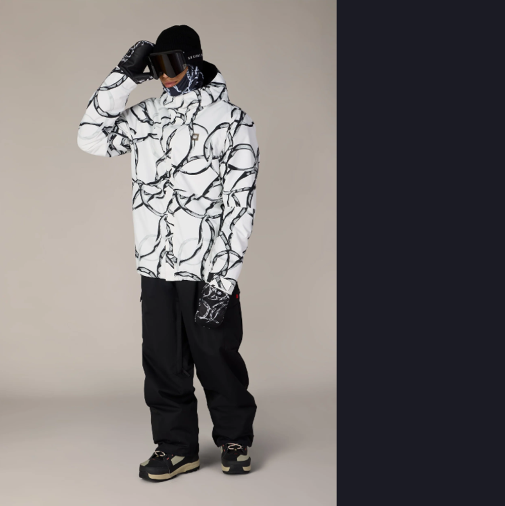 686 Foundation Insulated Jacket White Wire