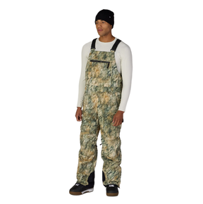 686 Hot Lap Insulated Bibs Khaki Grunge