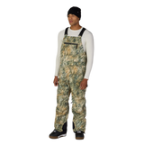 686 Hot Lap Insulated Bibs Khaki Grunge M