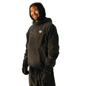 686 Windstopper Pullover Jacket Black