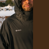 686 Windstopper Pullover Jacket Black