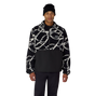 686 One Fleece Anorak Jacket Black Color Block