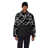 686 One Fleece Anorak Jacket Black Color Block L