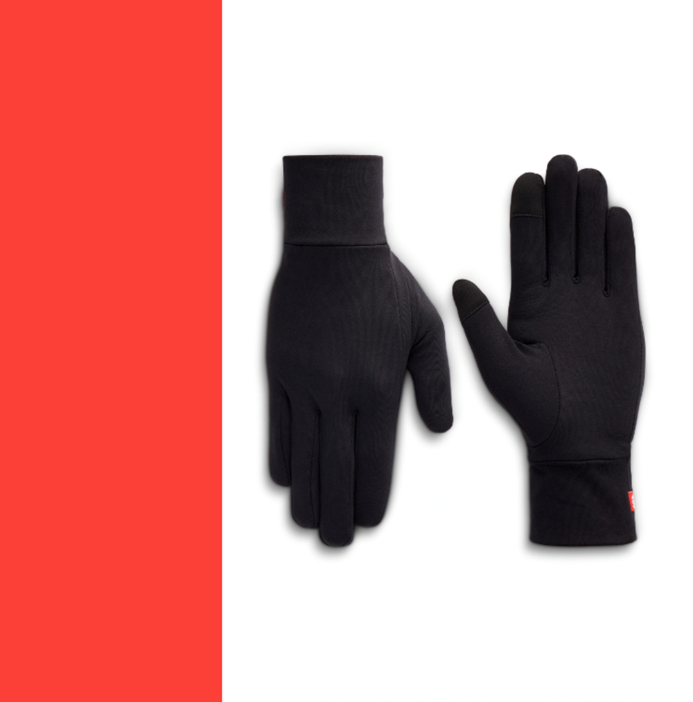 686 Fleece Glove Liner Womens Black
