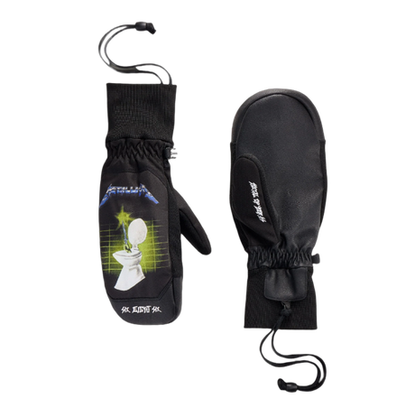 686 Crush Insulated Mitts Metallica Black L