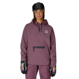 686 WaterProof Hoody Womens Black Plum M
