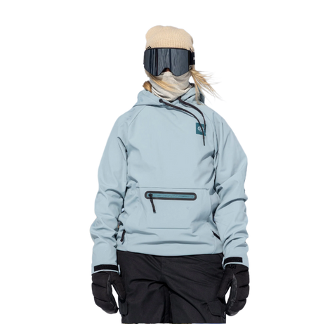 686 WaterProof Hoody Womens Dusty Marine M