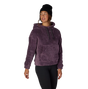 686 Sherpa Hoody Womens Black Plum