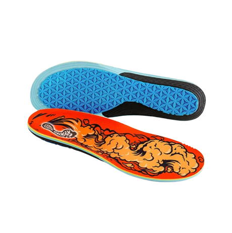 Remind Cush Active Clouds 5.5mm Mid-High Insoles Red Orange 8-8.5
