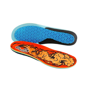 Remind Cush Active Clouds 5.5mm Mid-High Insoles Red Orange