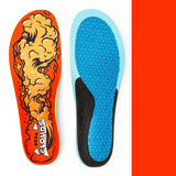 Remind Cush Active Clouds 5.5mm Mid-High Insoles Red Orange