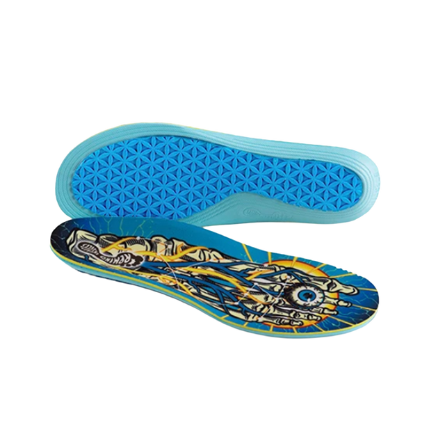 Remind Destin Impact Reflexology 5.5mm Insoles Blue