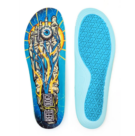 Remind Destin Impact Reflexology 5.5mm Insoles Blue