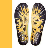 Remind Cush Impact 7mm Insoles Black Yellow
