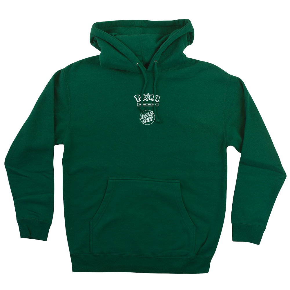 Santa Cruz Pokemon Power Dot Midweight Hoodie Forest XL