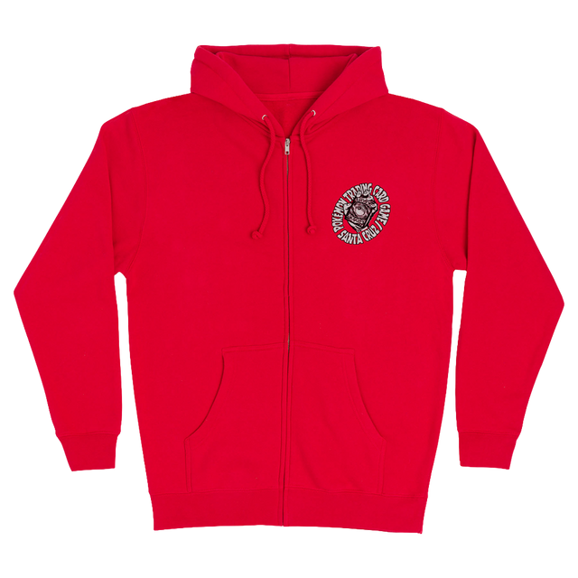 Santa Cruz Pokemon HandZip Heavyweight Hoodie Red