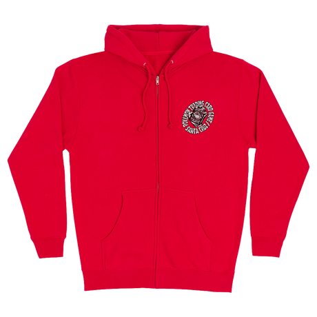 Santa Cruz Pokemon HandZip Heavyweight Hoodie Red S