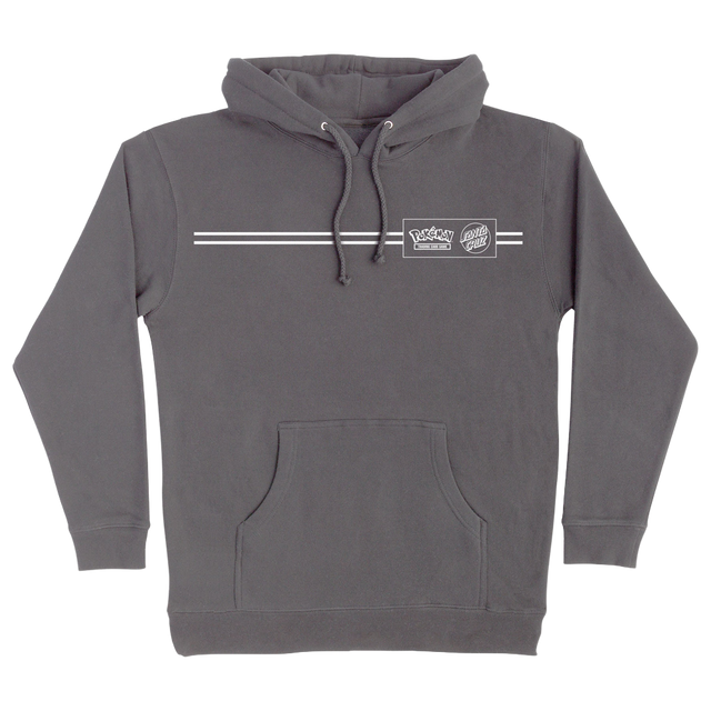 Santa Cruz Pokemon Energy Dot Midweight Hoodie Charcoal